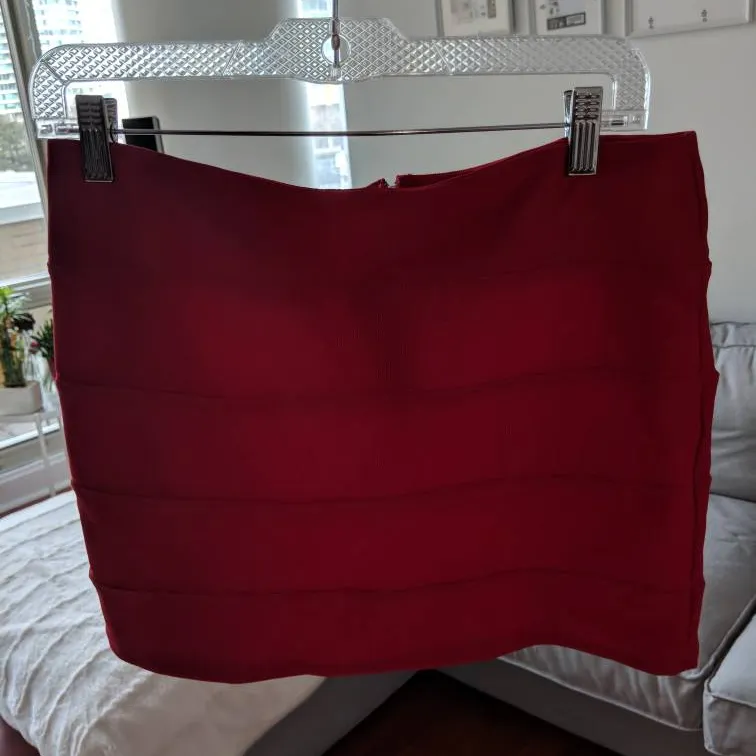 Red Mini Skirt (Large) photo 1