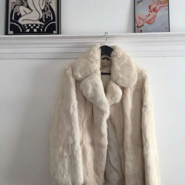 Ilana Rabbit Fur Coat photo 1