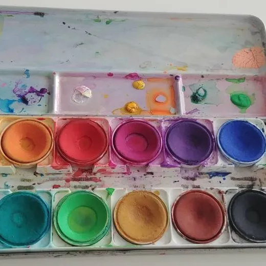 Watercolor Paint Box Pallet photo 1