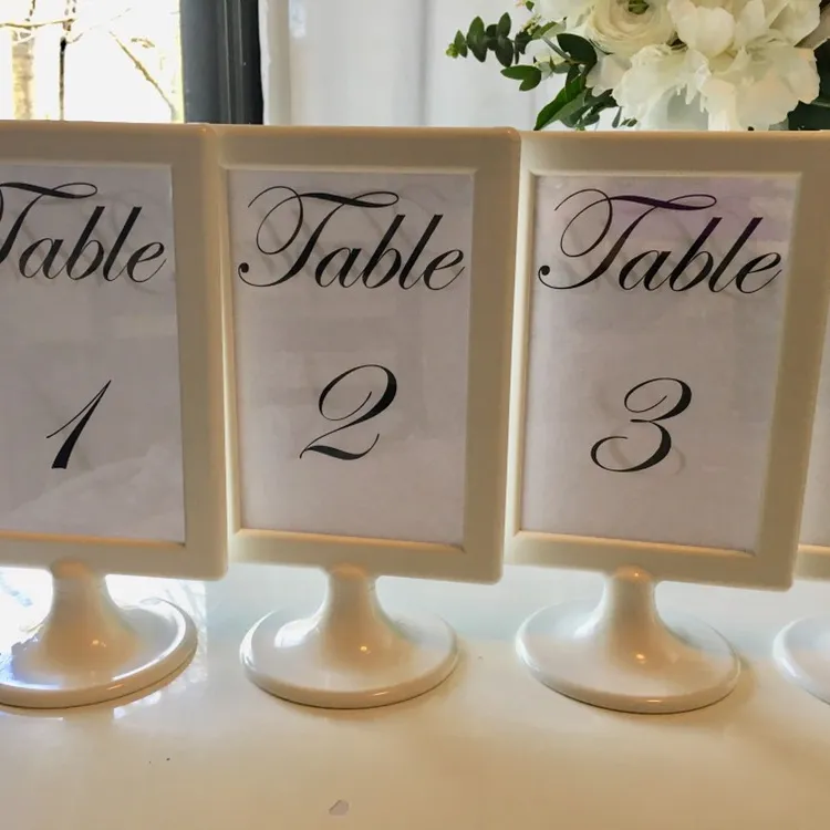 Table Numbers / IKEA Picture Frames photo 3