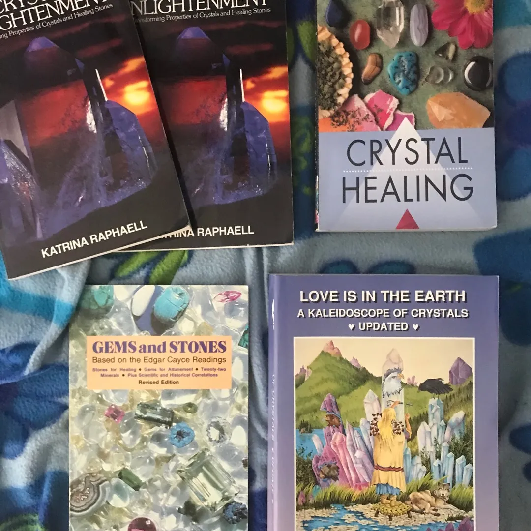 Various Books On Crystals photo 1