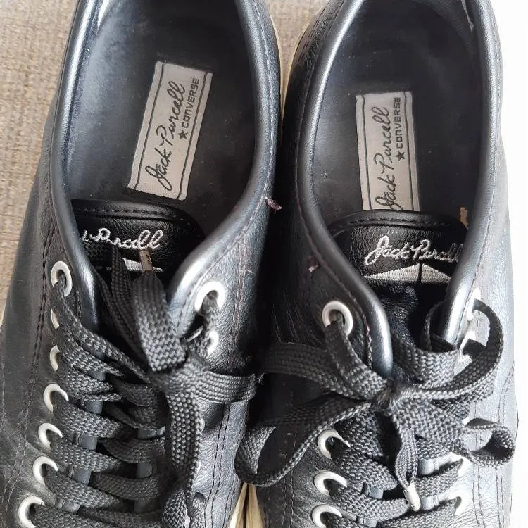 ✨Converse, Jack Purcell Leather Low Top Shoes photo 5