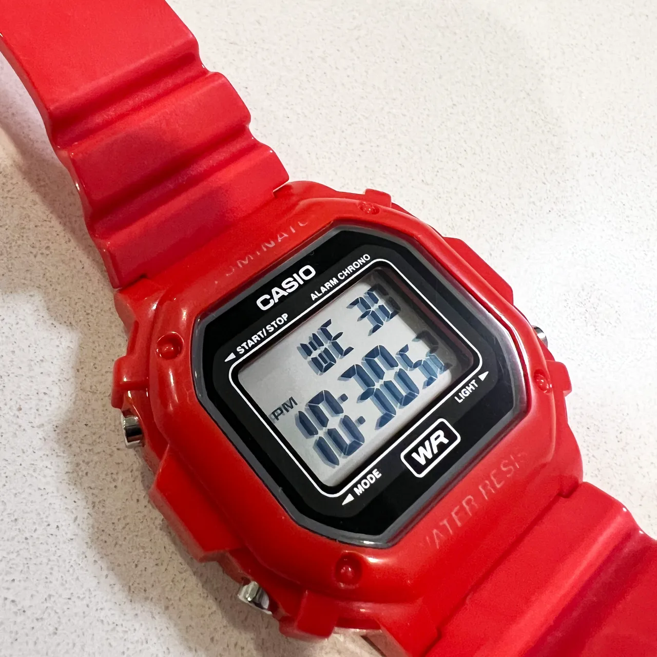 Red Casio Watch photo 1