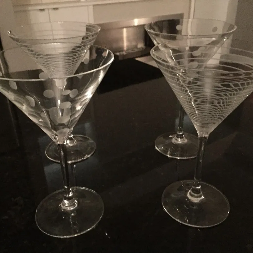 Mikasa Celebration Martini Glasses X4 photo 1