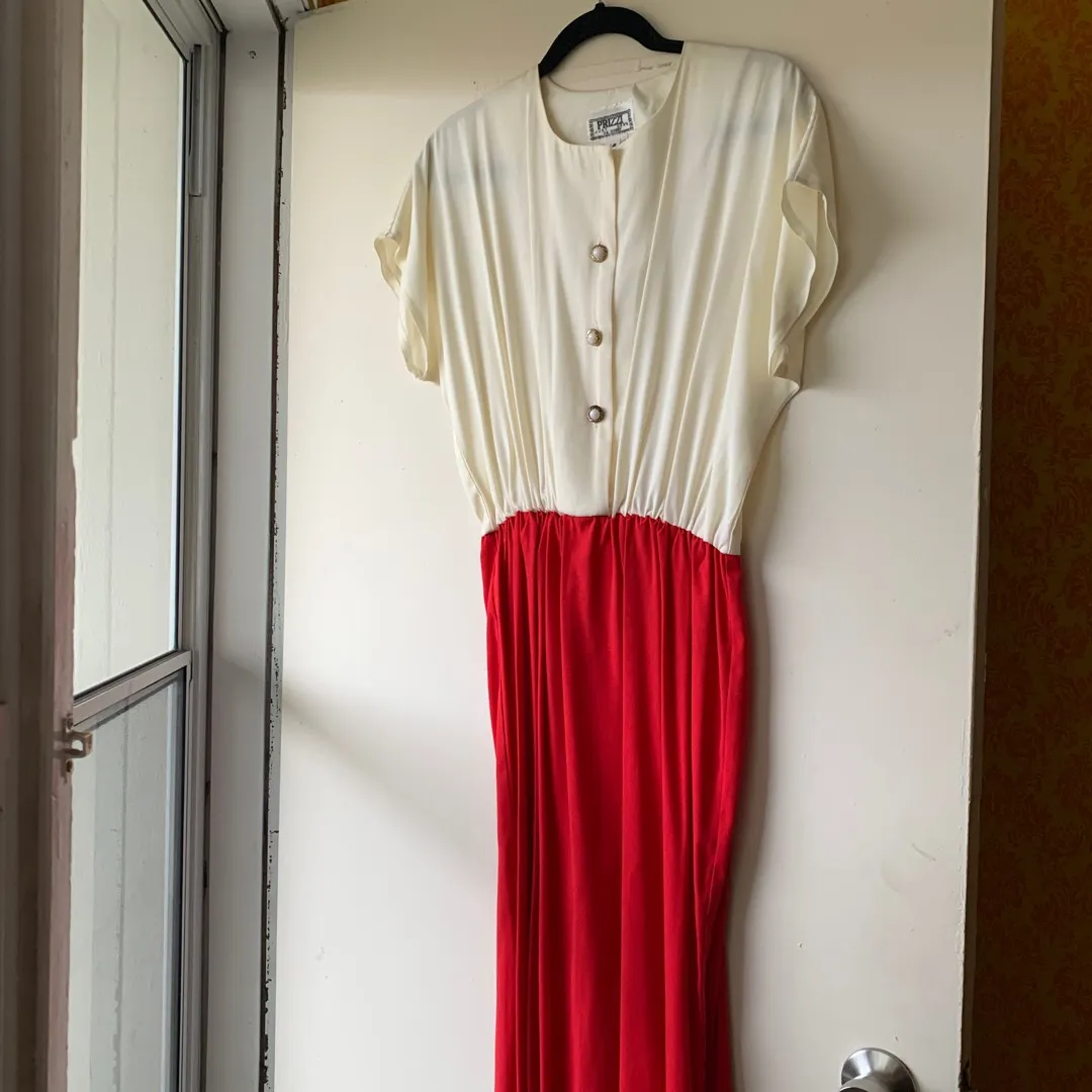 Vintage Dress + Belt (M-L) photo 1