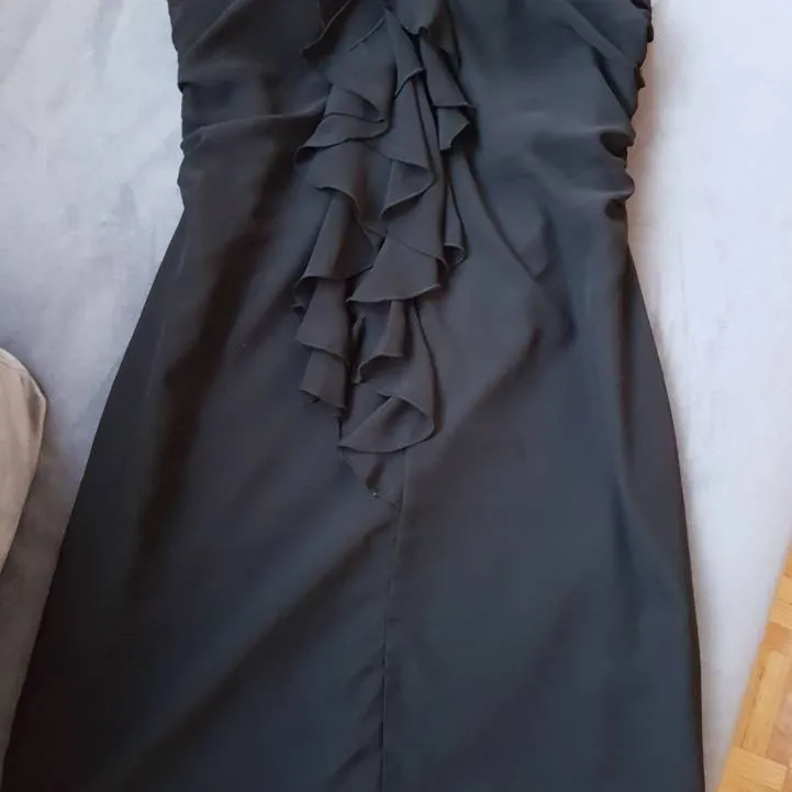 Black Ruffled Dress photo 1