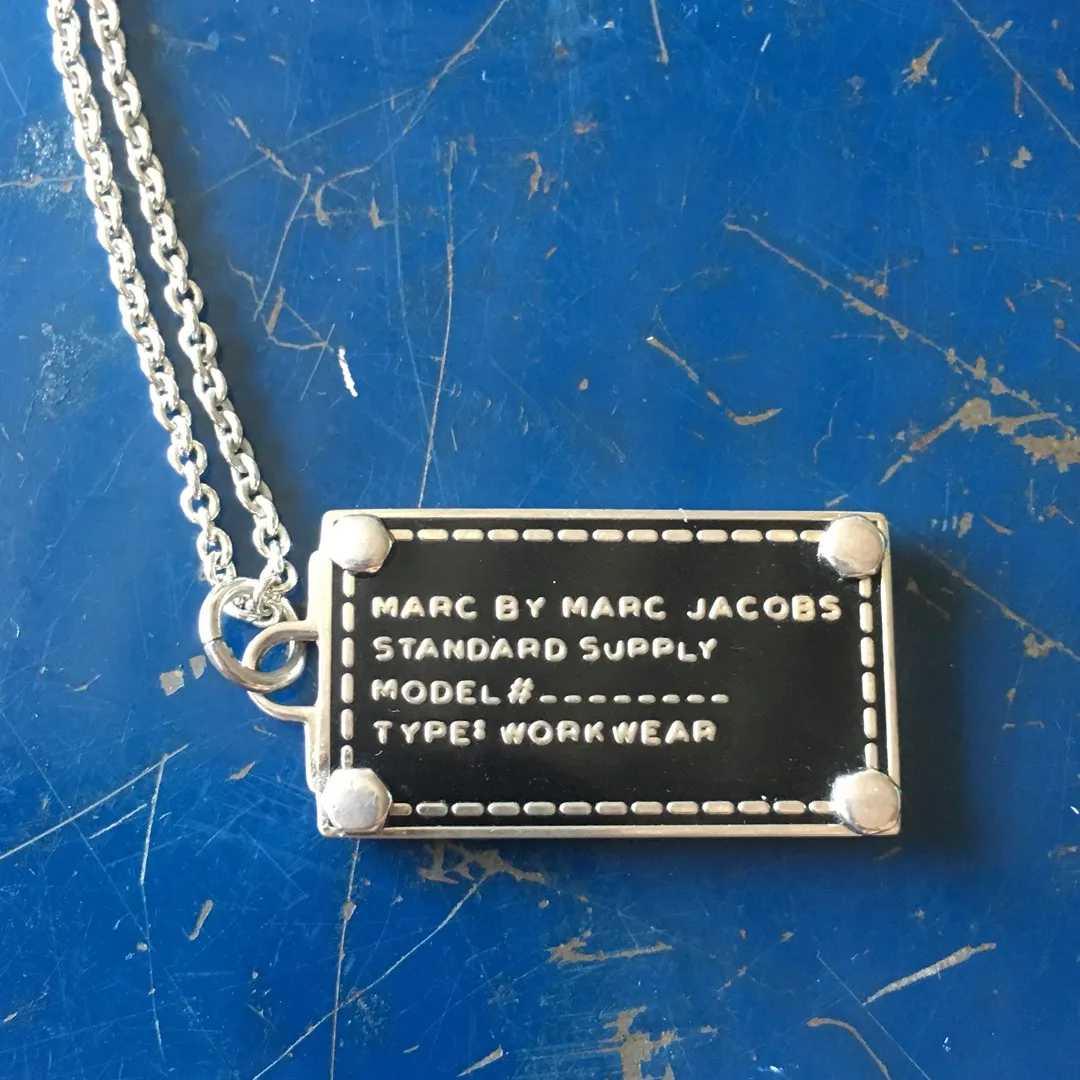 Marc Jacobs Dog Tag Necklace photo 1