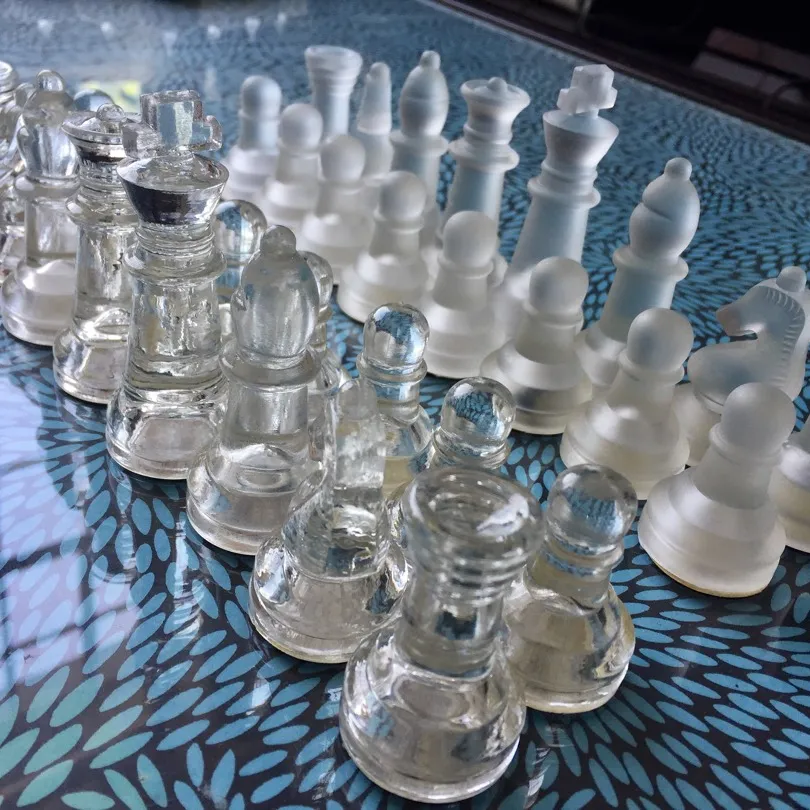 Glass Chess Pieces photo 1