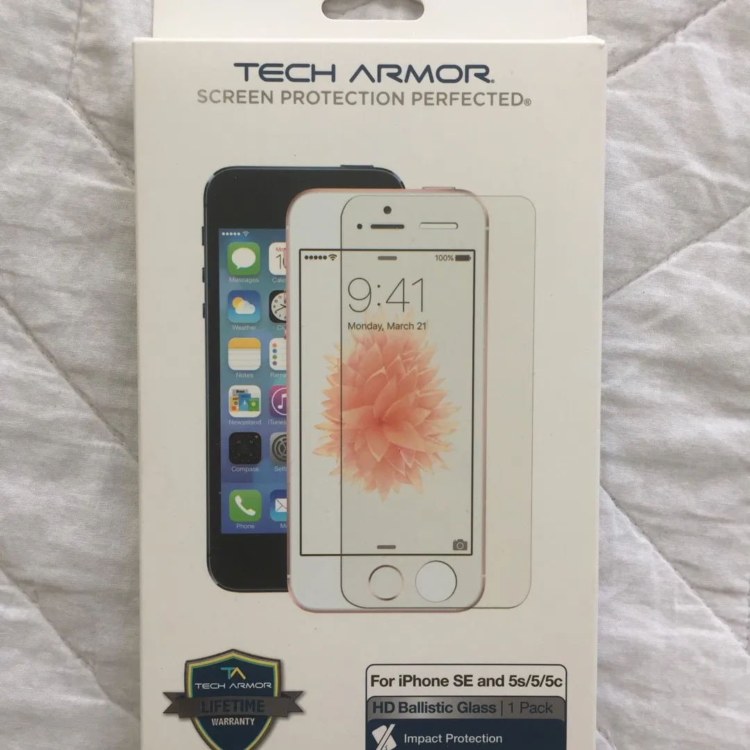 iPhone SE / 5 / 5S / 5C Glass Screen Protector photo 1