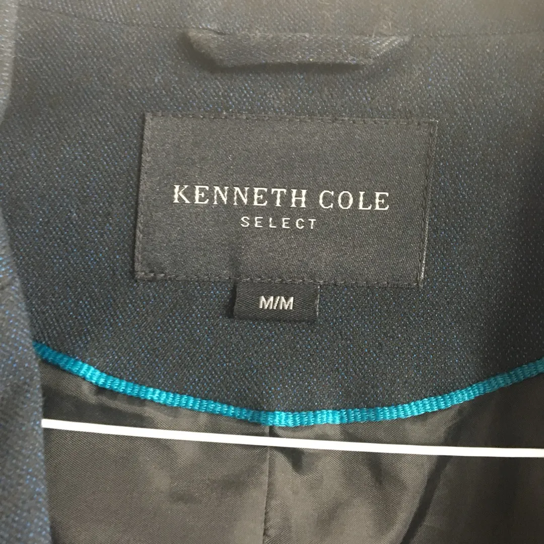 Women's Blue Blazer - Size M - Kenneth Cole Select photo 4