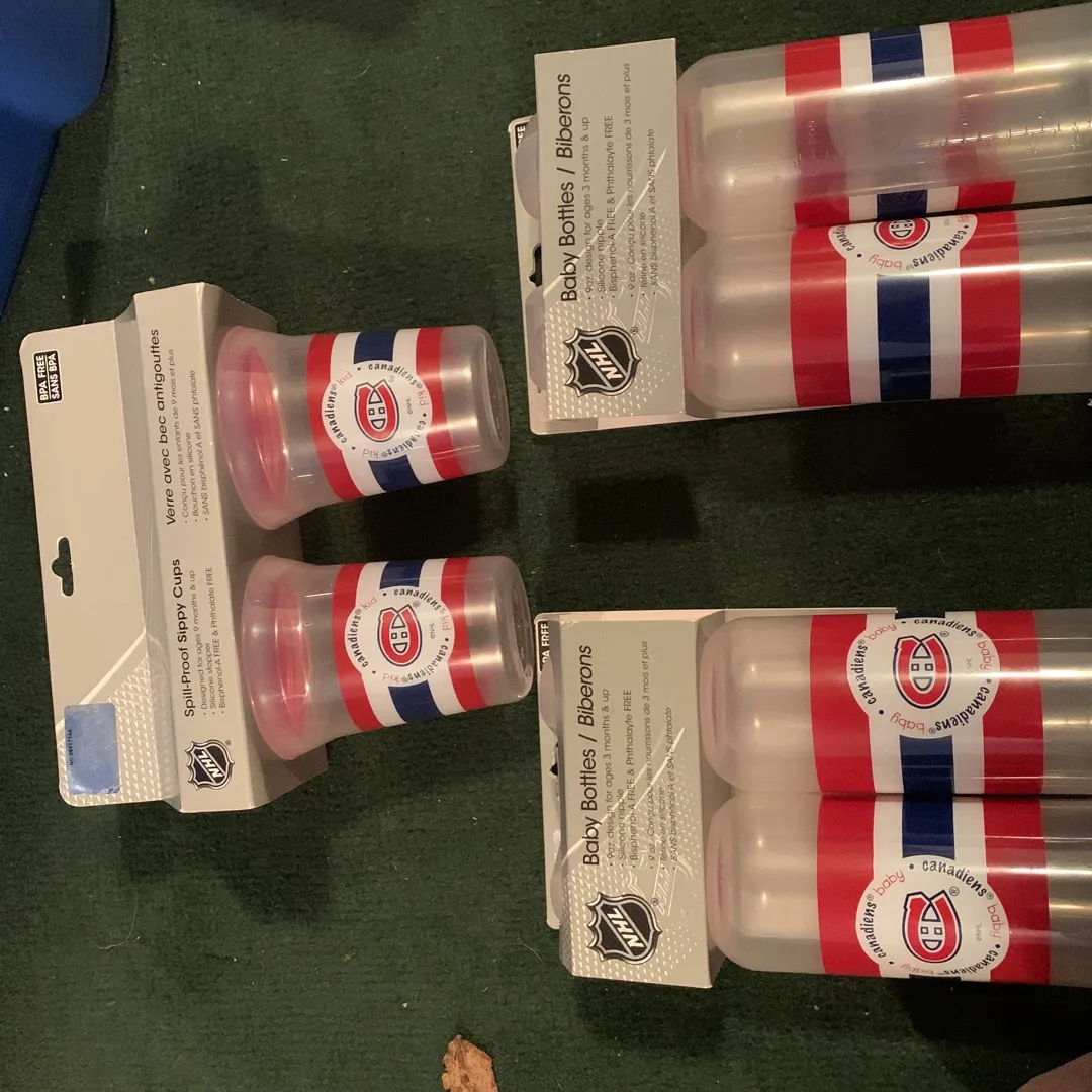 BNIP Montreal Canadiens Baby Bottles And Sippy Cups photo 4