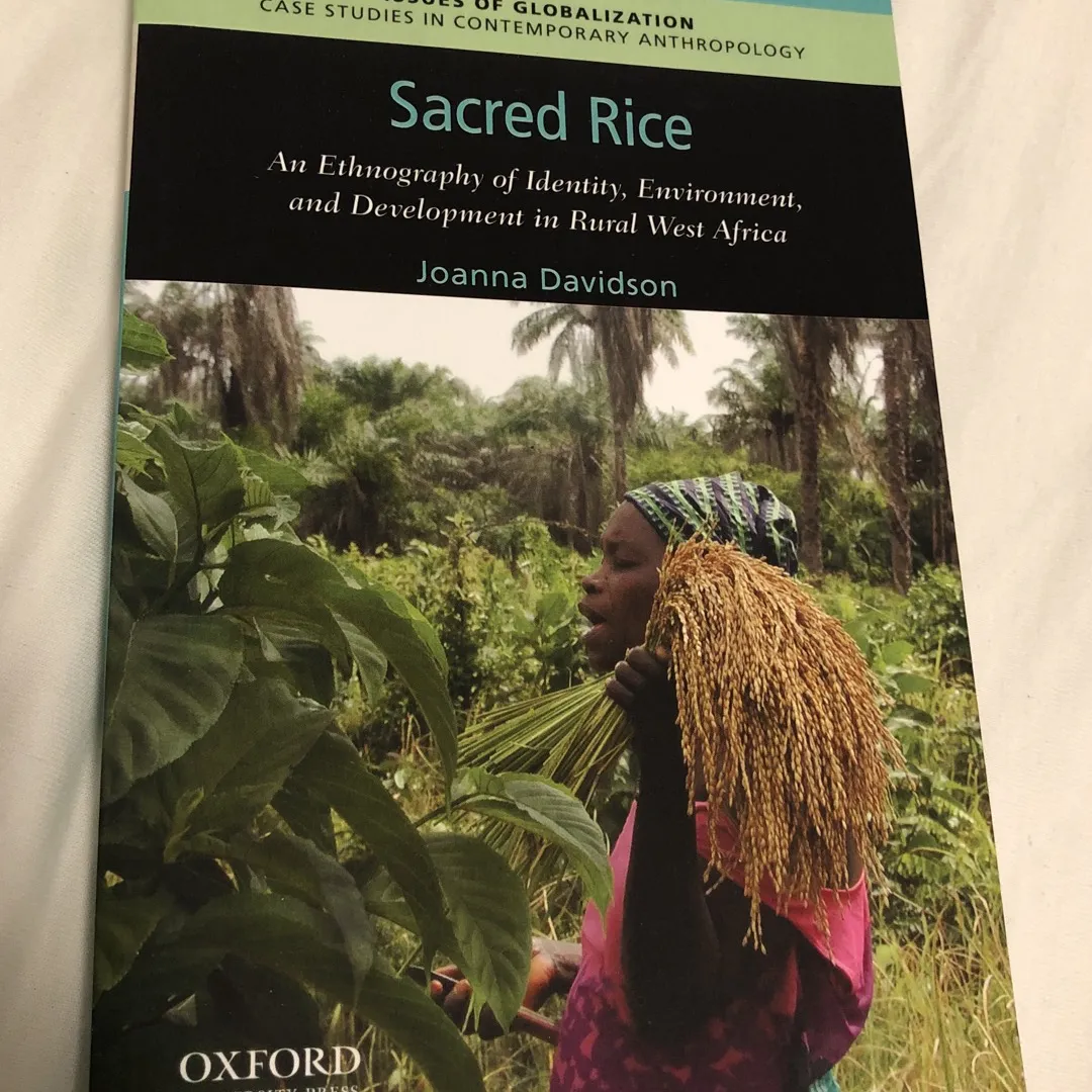 Sacred Rice Book by Joanna Davidson photo 1
