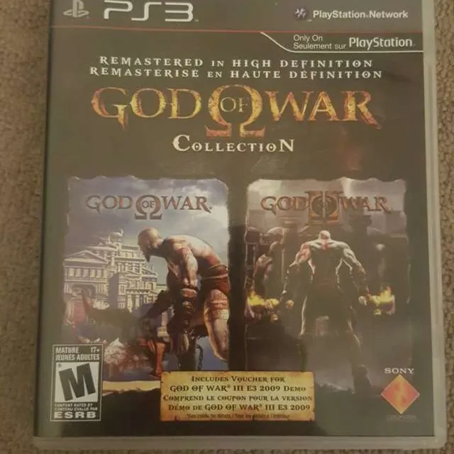 PS3 God Of War photo 1