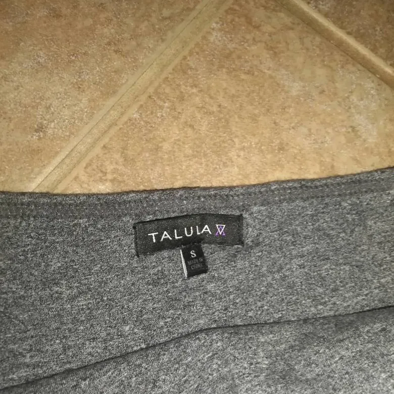 Talula Mini Skirt Grey Size s photo 1