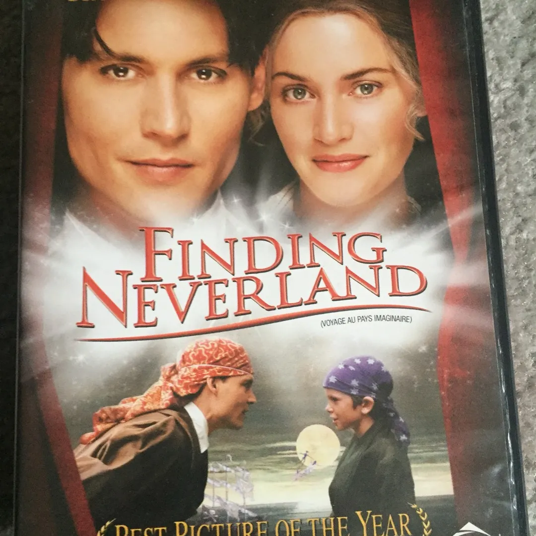 Finding Neverland dVd photo 1