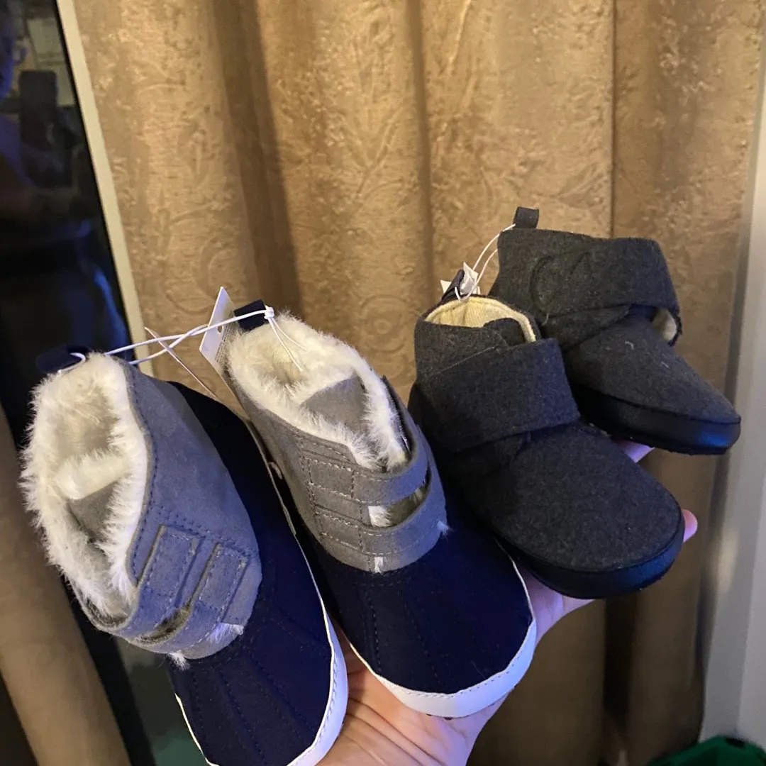 BNWT 12-18month booties photo 1