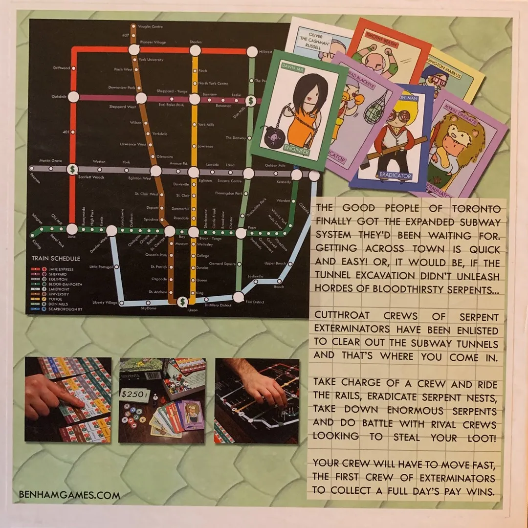 Subways & Serpents - Board game photo 3