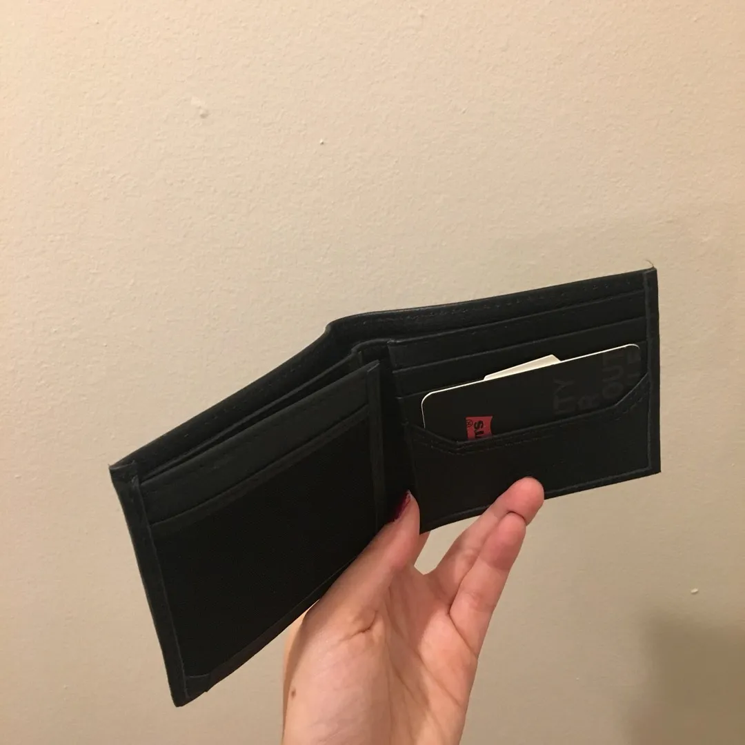 Levi’s Leather Wallet (Black) photo 6