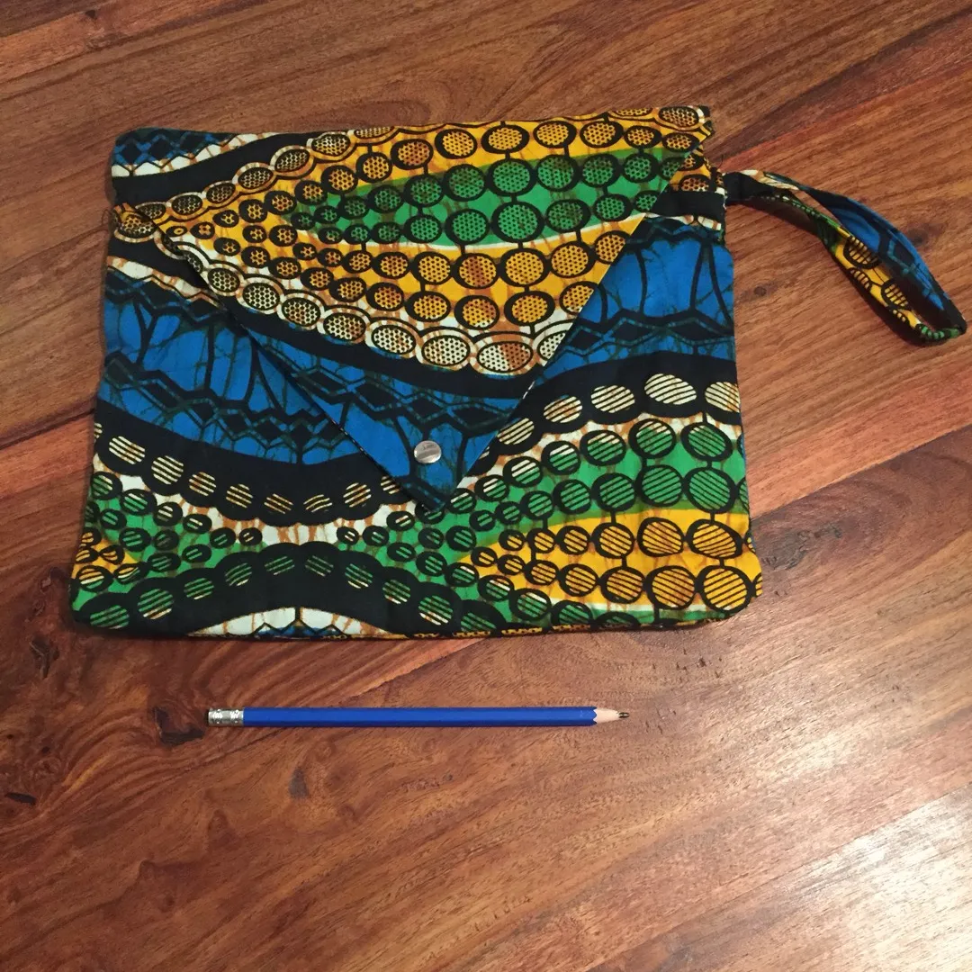 African Fabric Pouch photo 1