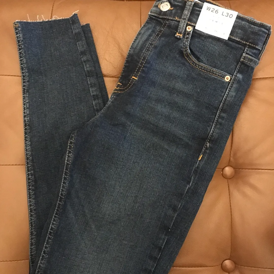 New with tags Topshop Jamie High Rise Skinny Jeans - 26 photo 3