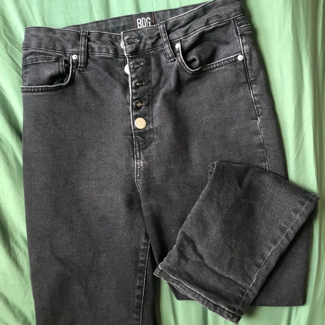 Black Washed BDG Jeans photo 3