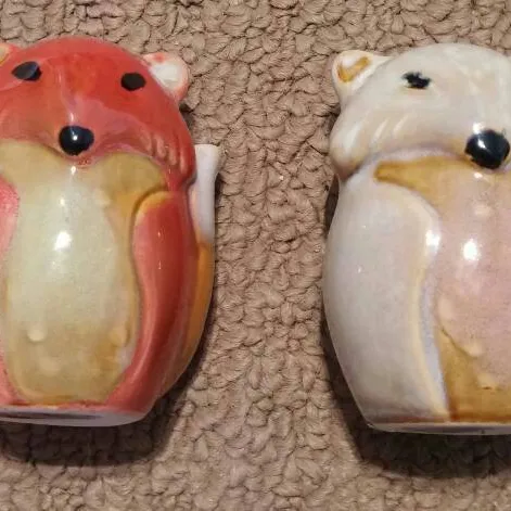 Fox Salt And Pepper Shakers photo 1