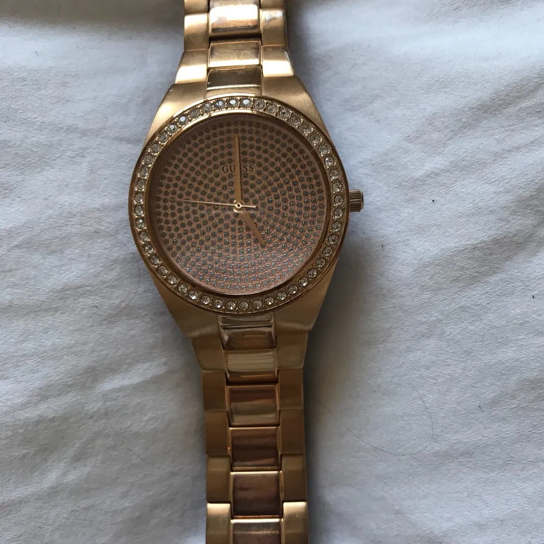Gold Guess Watch photo 1