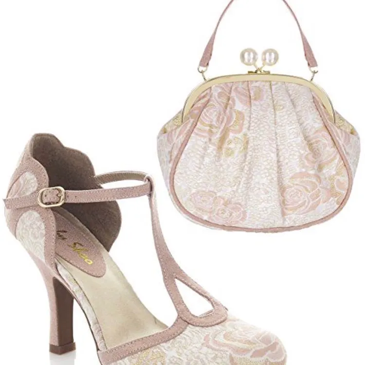 Ruby Shoo Wedding Shoes And Matching Purse photo 1