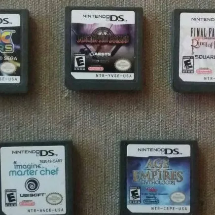 old Nintendo DS games photo 1