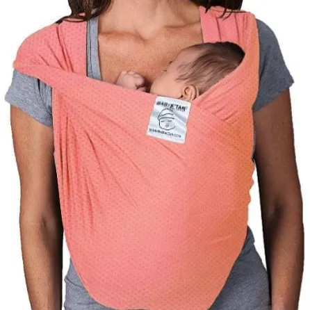 Baby K'Tan Active Baby Carrier - Coral Small photo 1