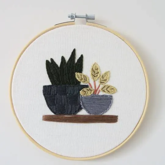 Plant Embroidery photo 1
