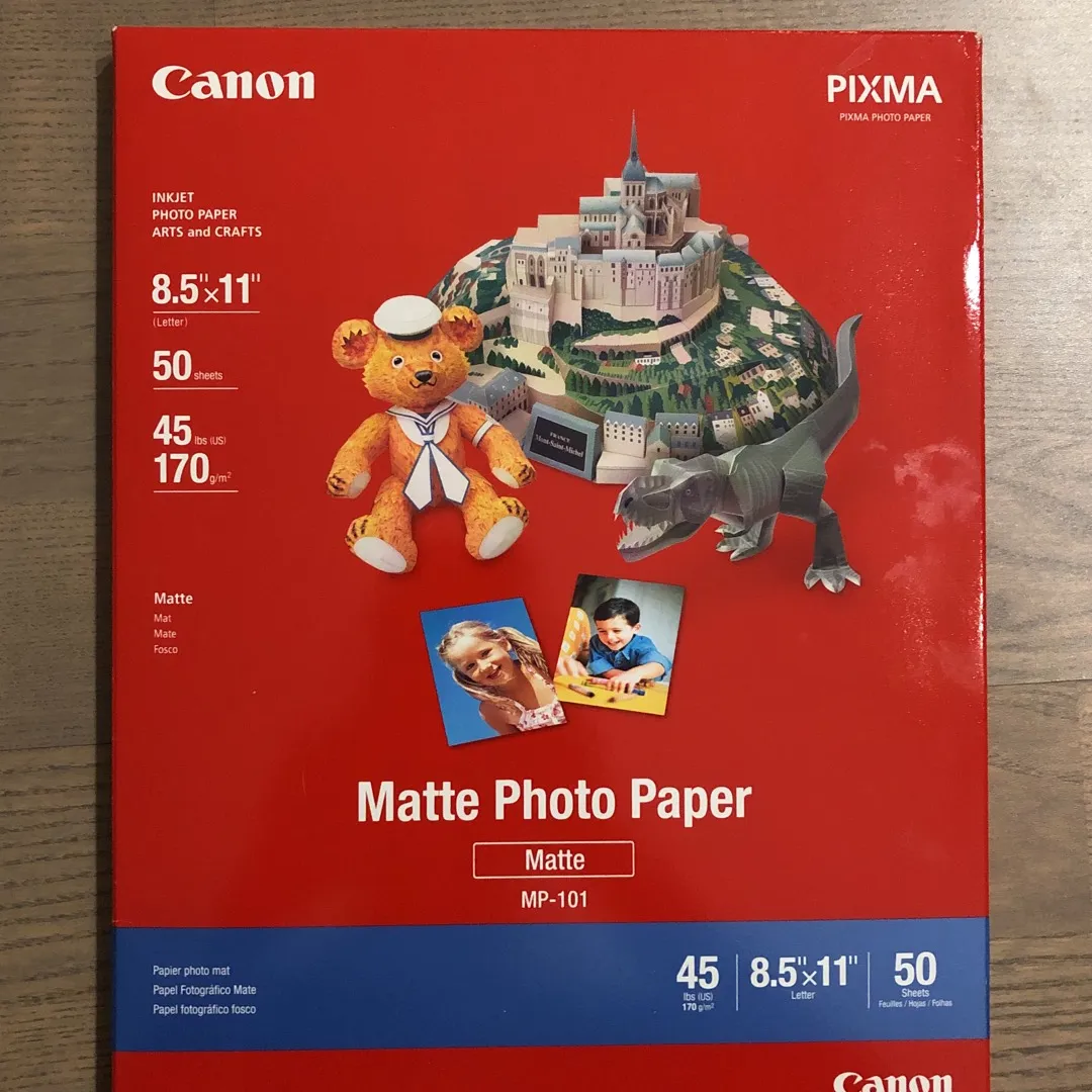 Matt Photo Paper For Inkjet Colour Printer photo 1