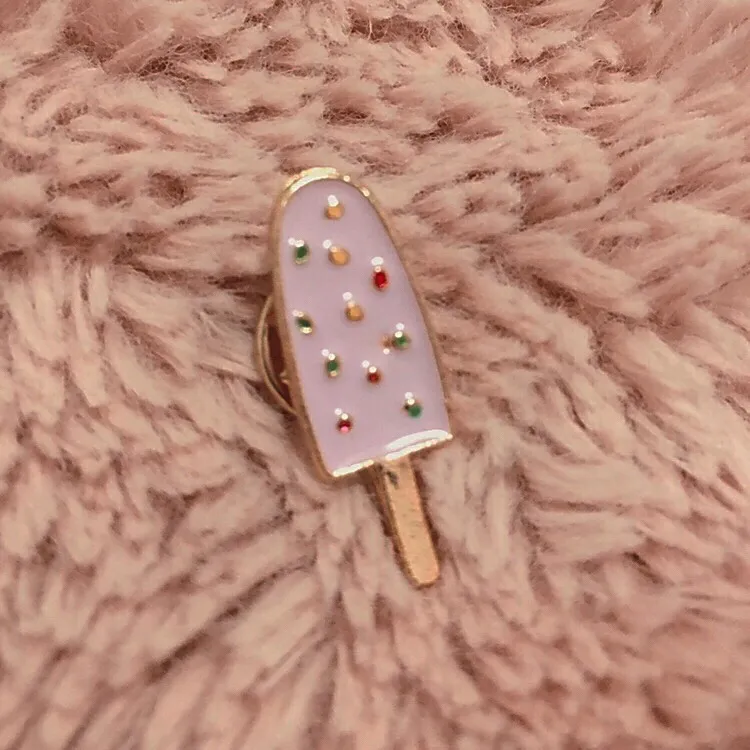 Popsicle Pin- Gold Backing photo 1