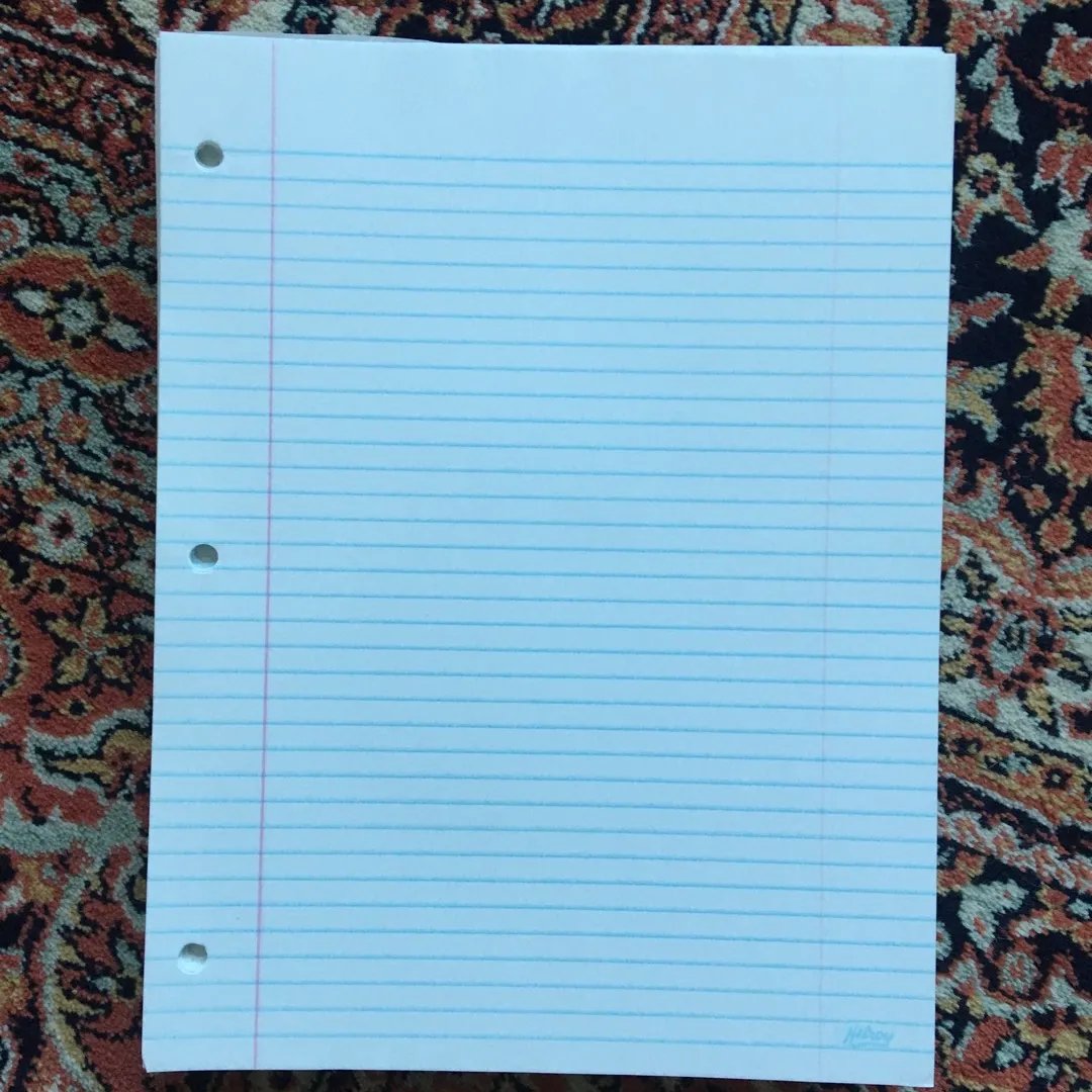 Lined Paper photo 1