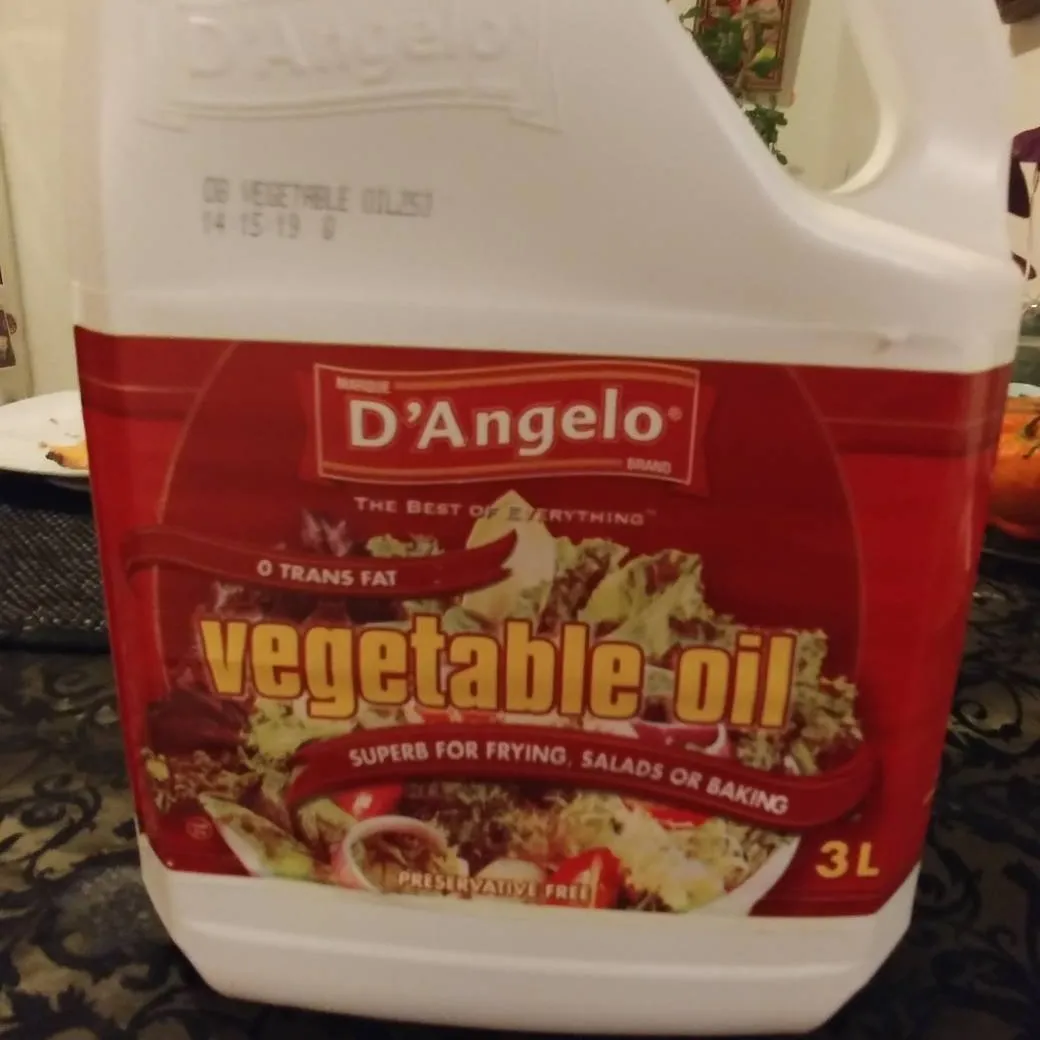 Vegetable Oil - 3L photo 1
