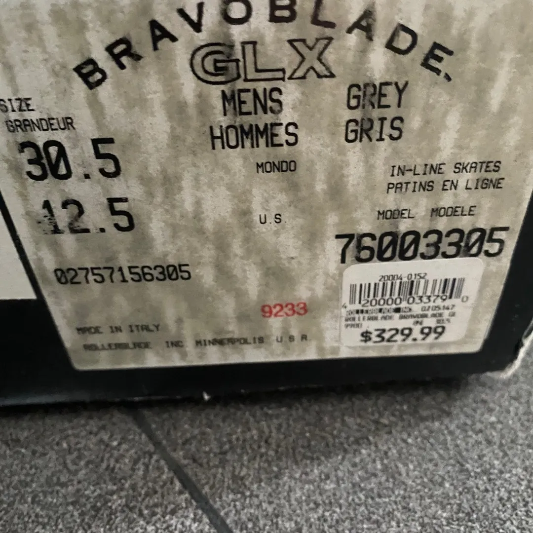 Bravoblade GLX Men’s Rollerblades - Size 12.5 photo 4