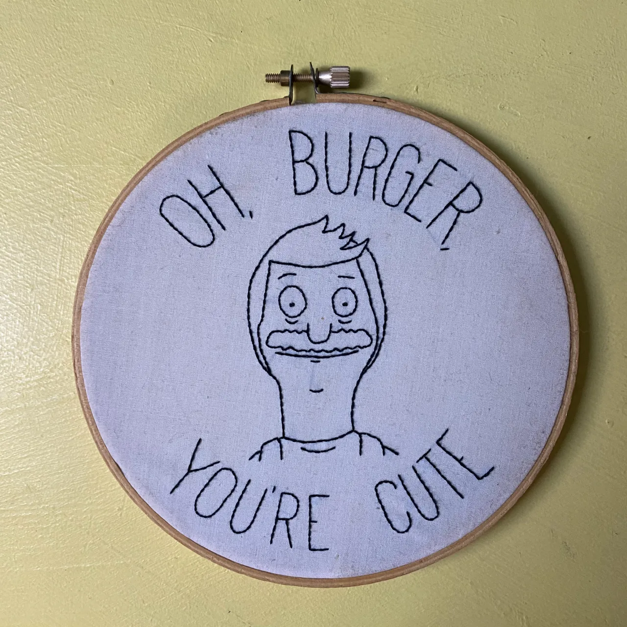 Bob’s Burger embroidery  photo 1