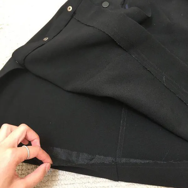 WHISTLES snap button skirt (medium) photo 4