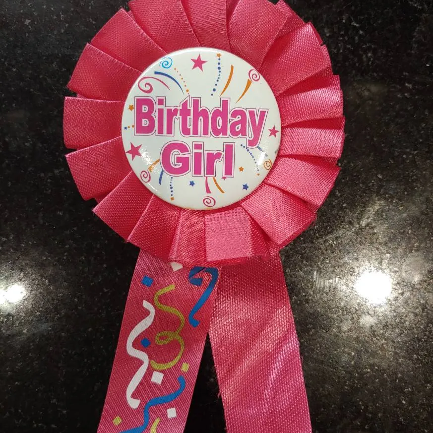 Birthday Girl Pin photo 1