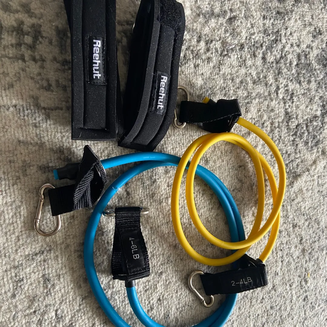 Exercise Cable Bands With Clips photo 1