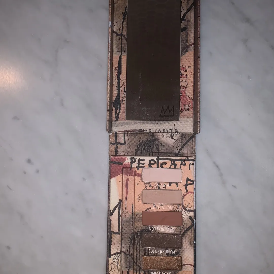 Limited Edition Jean Micheal Basquait Pallet From Urban Decay photo 3