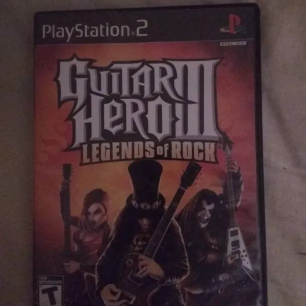 Video Game: Guitar Hero 3 Legends Of Rock photo 1