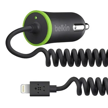 Belkin iPhone Car Charger With Lightning Cable 10 Watt/2.5 Amp photo 1