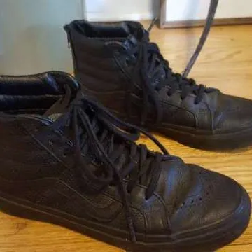 VANS Leather High Tops photo 1