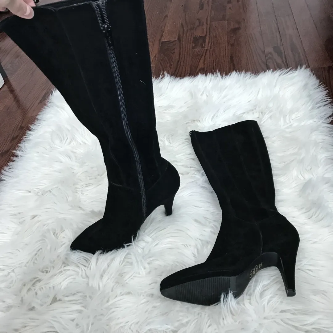 Browns Fall Black Boots photo 3