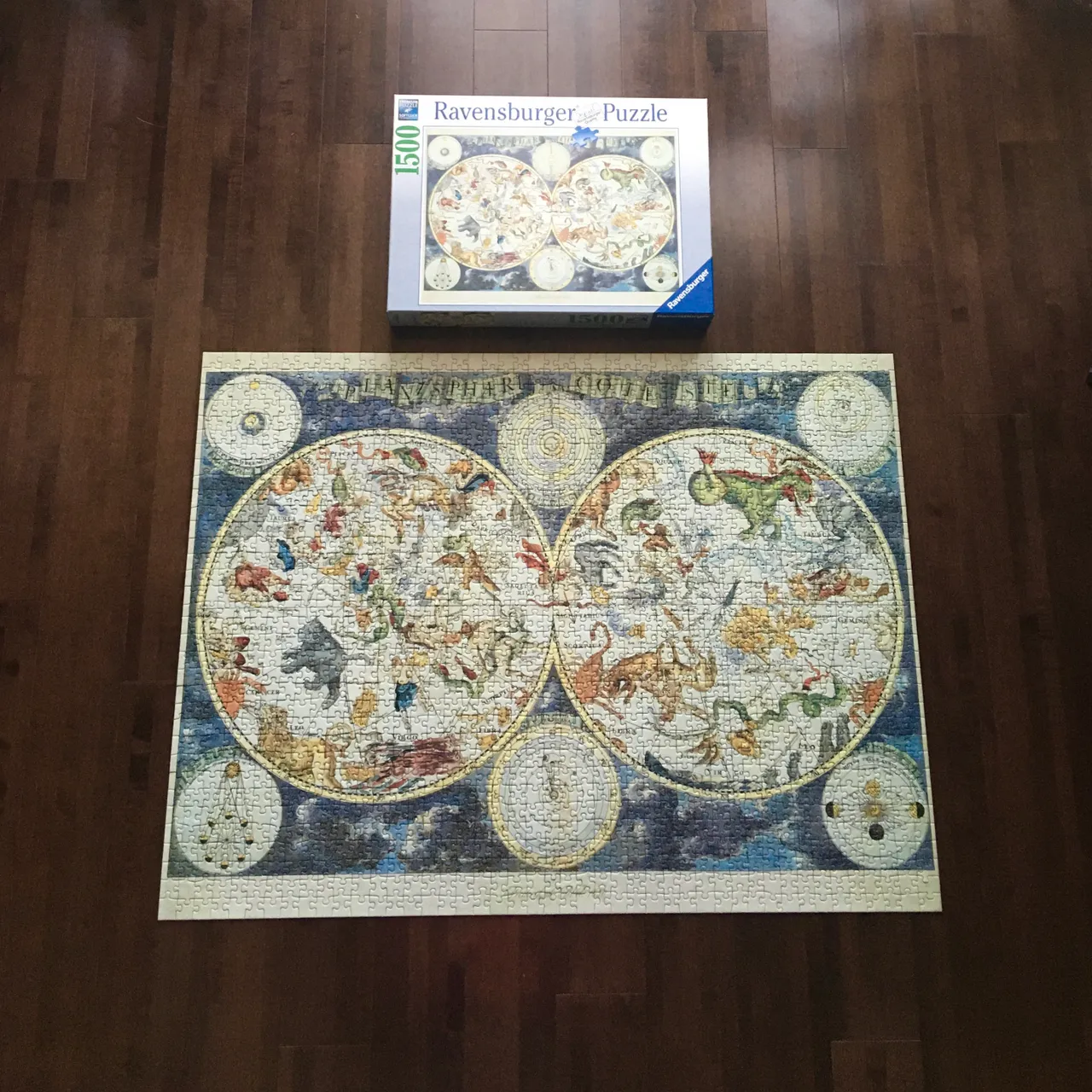 Puzzle ~ Zodiac World Map 🏹🗺 (Ravensburger) photo 1