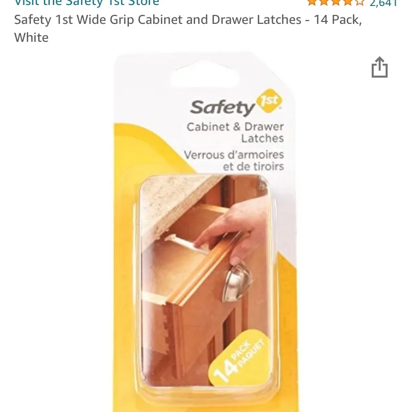 Safety First Wide Grip Latch For Baby Proofing photo 3