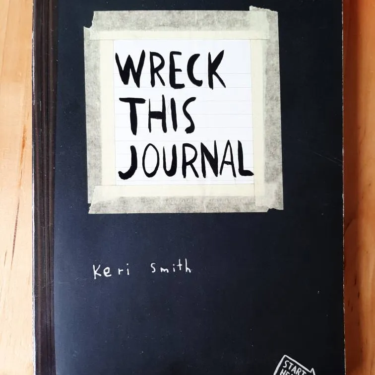 Wreck This Journal Keri Smith photo 1