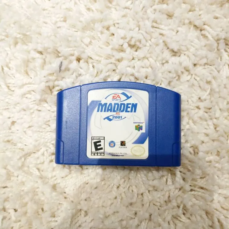 Madden 2001 For N64 photo 1
