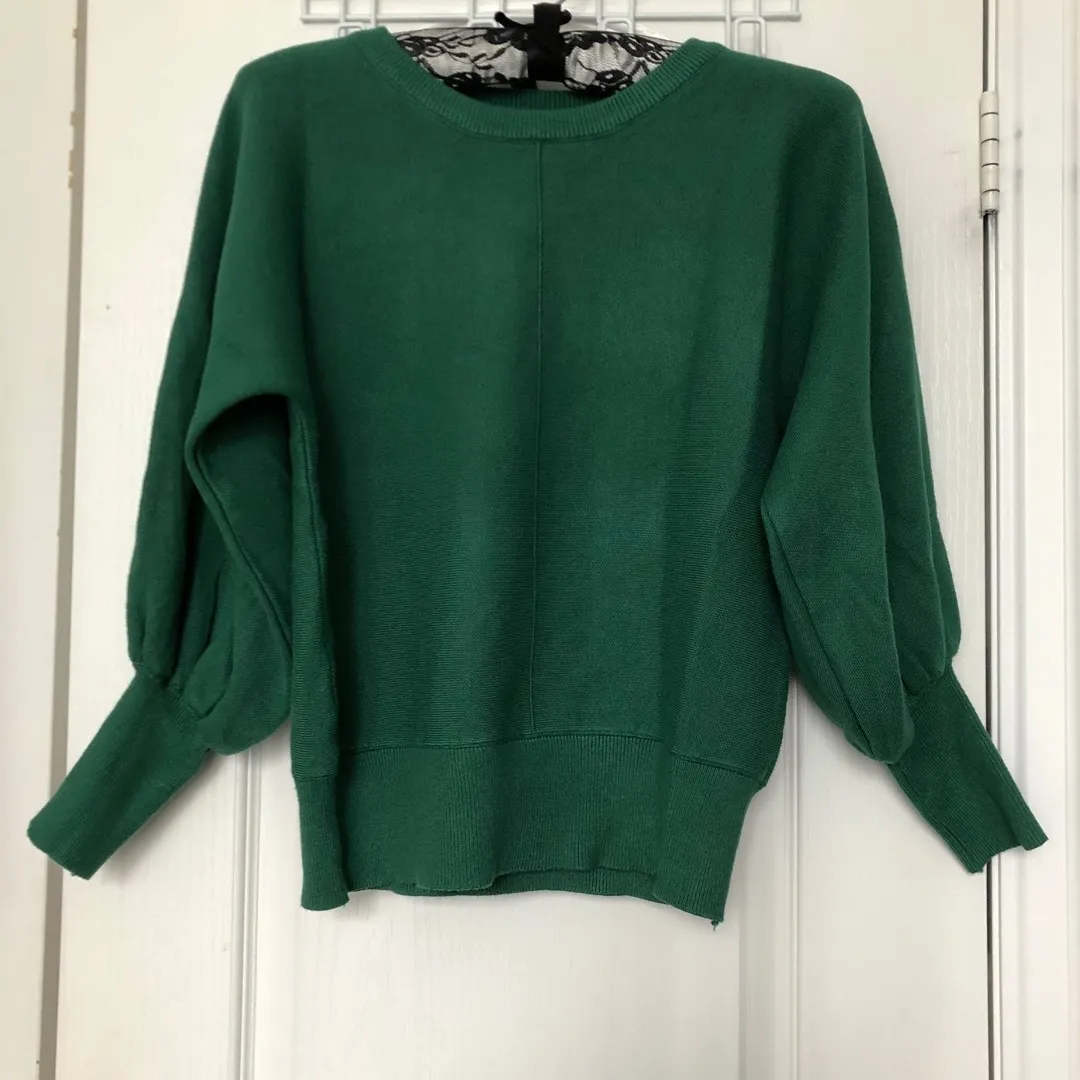 Gorgeous Green Sweater photo 1